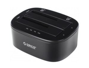 Купить Внешний корпус Orico 6228US3-C-BK для жестких дисков HDD/SSD 2,5" и 3,5", 2 слота, до 8ТБ каждый - X-889665 из реестра по лучшей цене