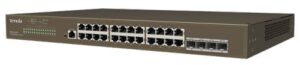 Купить Коммутатор управляемый Tenda TEG3328F 24x10/100/1000 Base-T, 4xSFP 10/100/1000, L2 - X-914767 из реестра по лучшей цене