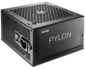 Купить Блок питания ATX ADATA XPG PYLON 650W, active PFC, 80Plus Bronze, 120mm fan - X-965331 из реестра по лучшей цене