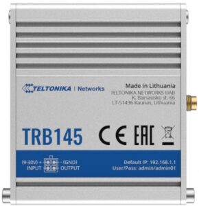 Купить Модем Teltonika Networks TRB145 LTE cat.1, SMA, miniSIM, RS485 - X-870801 из реестра по лучшей цене