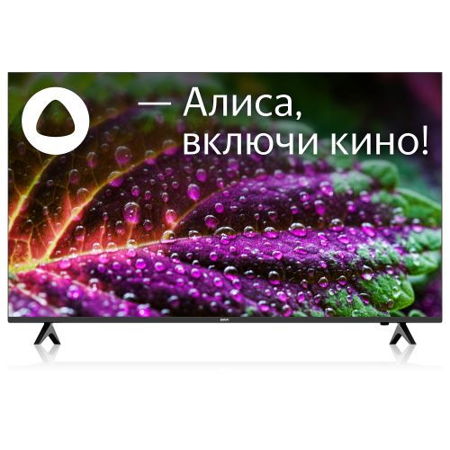 Артикул: X-1098369 - Телевизор QLED BBK 65LED-8249/UTS2C (B) 65"/Яндекс.ТВ/черный/4K Ultra HD/60Hz/DVB-T2/DVB-C/DVB-S2/USB/WiFi/Smart TV (RUS) - фото