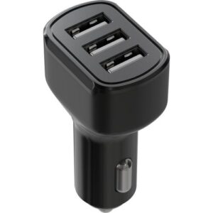Купить Зарядное устройство автомобильное Wiiix UCC-5-3-01-QC-ANT 2.1A (QC) 3xUSB универсальное черное - X-1090690 из реестра по лучшей цене