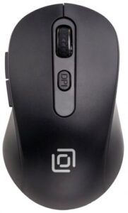 Купить Мышь Wireless Oklick 677MW черная, оптическая (1600dpi) USB (6but) - X-971823 из реестра по лучшей цене