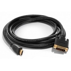 Купить Кабель интерфейсный HDMI-DVI BION BXP-CC-HDMI-DVI-018 19M/19M, single link, экран, позолоченные контакты, 1.8м, черный - X-1007108 из реестра по лучшей цене