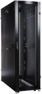 Купить Шкаф напольный 19", 48U Schneider Electric LCSR3357 2255x750x1200 мм, передняя одностворчатая и задняя двустворчатая перфорированные двери, черный - X-904193 из реестра по лучшей цене