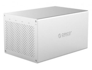 Купить Док-станция Orico WS500RU3 для жёстких дисков 3.5", 5 слотов, серебристый - X-995759 из реестра по лучшей цене