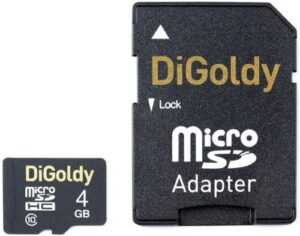 Купить Карта памяти MicroSDHC 4GB DiGoldy DG004GCSDHC10-AD Class 10 + SD адаптер - X-1034677 из реестра по лучшей цене