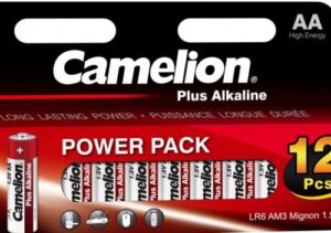 Купить Батарейка Camelion LR6-HP12 Alkaline LR6/AA, 1,5 В, 2700 мА.ч, 12 шт в упаковке (5818) - X-961007 из реестра по лучшей цене