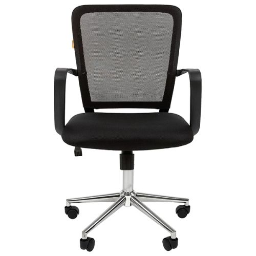 Артикул: X-899477 - Кресло офисное Chairman 698 TW-01 7077478 черный хром - фото