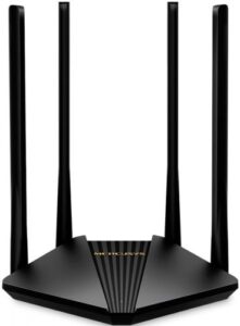 Купить Роутер Mercusys MR30G AC1200 Dual-Band Wi-Fi Gigabit Router, 4× Fixed External Antennas, 2× Gb LAN Ports, 1× Gb WAN Port - X-922101 из реестра по лучшей цене