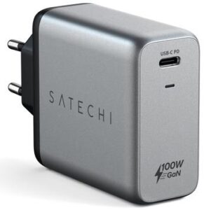Купить Зарядное устройство сетевое Satechi ST-UC100WSM-EU 100W USB-C PD GaN Wall Charger - Space Gray - X-878413 из реестра по лучшей цене