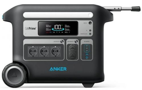 Артикул: X-1059091 - Зарядное устройство сетевое Anker 767 A1780311 емкостью 2048 Втч с 3-мя выходами переменного тока 220 В