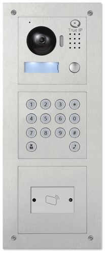 Артикул: X-849628 - Вызывная панель True IP Systems TI-2308M/M модульной конструкции из нержавеющей стали - фото