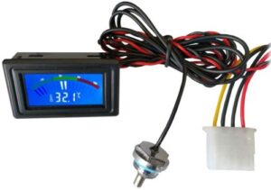 Купить Датчик температуры Lamptron TS709 с ЖК индикатором - X-846169 из реестра по лучшей цене