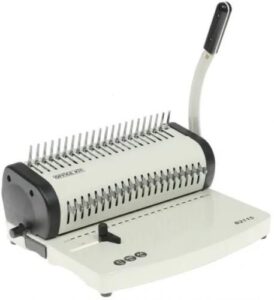 Купить Брошюровщик Office Kit B2115 B2115L L (A4, A5, механический, шаг 9:16, перфорация 15 листов, отверстий 21, регулировка глубины, макс диаметр пружины - X-924201 из реестра по лучшей цене