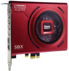 Купить Звуковая карта PCI-E Creative Sound Blaster Z SE внутренняя - X-832048 из реестра по лучшей цене