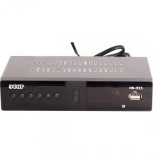 Купить Ресивер СИГНАЛ Эфир HD-225 20225 DVB-T2 черный - X-1100224 из реестра по лучшей цене