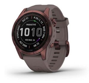 Купить Часы Garmin Fenix 7S 010-02539-29 Saphire Solar/Bronze - Shale Gray, спортивные - X-1027792 из реестра по лучшей цене