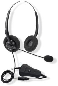 Купить Гарнитура проводная VT VT1000-D USB дуо, узкополосный звук - X-856187 из реестра по лучшей цене