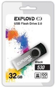 Купить Накопитель USB 2.0 32GB Exployd 530 чёрный - X-798467 из реестра по лучшей цене
