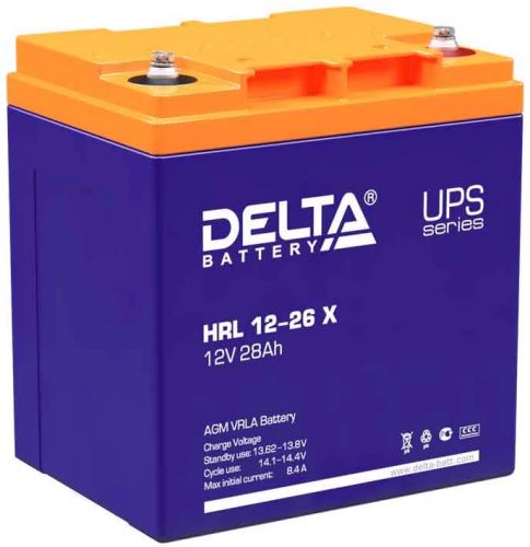Артикул: X-1072103 - Батарея Delta HRL 12-26 X 12В