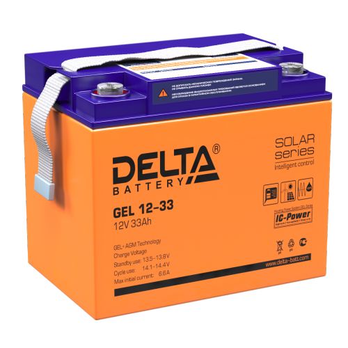 Артикул: X-1026220 - Батарея Delta GEL 12-33 12В