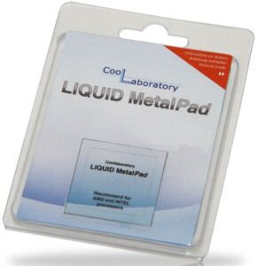 Купить Термоэлемент Coollaboratory CL-MP-3C-CS Liquid MetalPad 1 шт,индий, медь, висмут, для процессора, 38х38 мм - X-426420 из реестра по лучшей цене