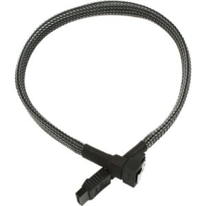Купить Кабель Nanoxia NXS6G6C SATA 6Gb/s, 60см, угловой разъем, карбон - X-822780 из реестра по лучшей цене