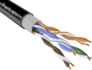 Купить Кабель витая пара Паритет U/UTP cat 5e 4х2х0,52 PVC/PE для внешней прокладки -60 ...+80 С 305м - X-574621 из реестра по лучшей цене