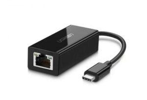 Купить Адаптер UGREEN US236 50307_ USB-C 3.1 GEN1 Male to 10/100/1000Mbps Ethernet Adapter, черный - X-978079 из реестра по лучшей цене