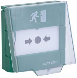 Купить Устройство AccordTec AT-H200-GN разблокировки двери с восстанавливаемой вставкой, защитная прозрачная крышка, 2 группы контактов (ОБЩ, НЗ, НР) - X-967079 из реестра по лучшей цене