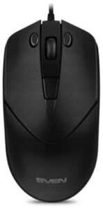 Купить Мышь Sven RX-100 SV-020286 чёрная (кн. копировать-вставить. 5+1кл. 1000-400DPI, блист.) - X-955211 из реестра по лучшей цене