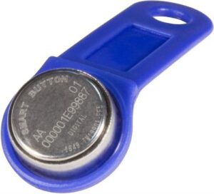 Купить Ключ Slinex DS 1990А-F5 (синий) электронный Touch Memory с держателем - X-851650 из реестра по лучшей цене