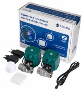 Купить Комплект системы контроля протечек Sibling Powerset-ZV3/4(2) 3/4"(2) - X-1071933 из реестра по лучшей цене