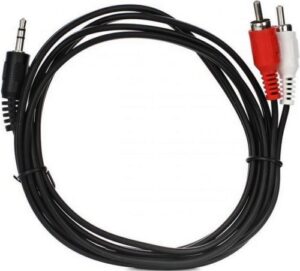 Купить Кабель VCOM VAV7183-1.8M соединительный 3.5 Jack (M)=>2xRCA (M), стерео, 1.8м - X-906822 из реестра по лучшей цене
