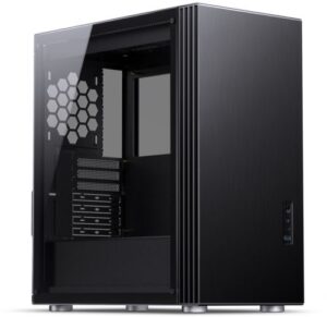 Купить Корпус ATX JONSBO U6 Black черный, без БП, боковые панели из закаленного стекла, USB Type-C, USB 3.0, audio - X-976738 из реестра по лучшей цене