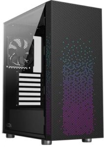 Купить Корпус ATX Azza Celesta F CSAZ-340F черный, без БП, боковая панель из закалённого стекла, 2xUSB2.0, USB3.0, audio - X-1098248 из реестра по лучшей цене