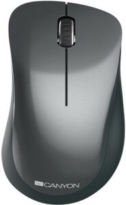 Купить Мышь Wireless Canyon MW-11 CNE-CMSW11B 2.4 GHz, 3 кн., DPI 1200, 2*AAA, black - X-960165 из реестра по лучшей цене
