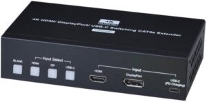 Купить Коммутатор SC&T HEU03T-4K коммутатор-передатчик HDMI сигнала по витой паре (CAT5e и выше). Поддерживает разрешение 4K(4096x2160, 30Гц) - X-867805 из реестра по лучшей цене