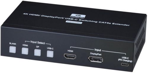 Артикул: X-867805 - Коммутатор SC&T HEU03T-4K коммутатор-передатчик HDMI сигнала по витой паре (CAT5e и выше). Поддерживает разрешение 4K(4096x2160