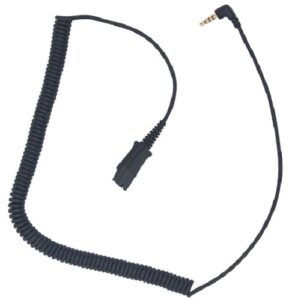 Купить Переходник VT QD(P) - 3.5 mm (01) QD - Jack (3,5 мм) для подключения гарнитур к телефонам с разъемом 3,5 мм и мобильным устройствам (тип Plantronics) - X-678379 из реестра по лучшей цене