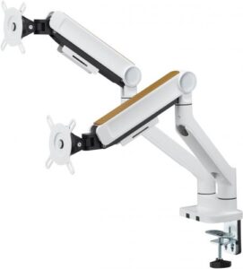 Купить Кронштейн настольный Ultramounts UM733W для мониторов, белый, 17"-32", макс. 8кг, поворот и наклон - X-1100250 из реестра по лучшей цене