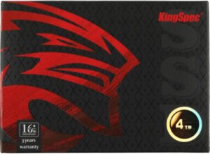 Купить Накопитель SSD 2.5'' KINGSPEC P3-4TB 4TB SATA 6Gb/s 570/500MB/s IOPS 74K/70K MTBF 1M 1920 TBW - X-1099017 из реестра по лучшей цене