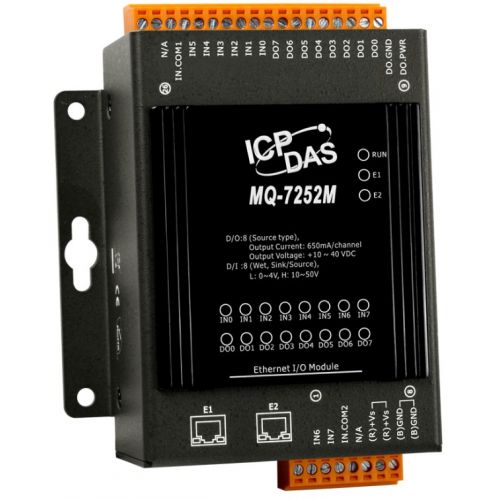 Артикул: X-1051506 - Модуль ICP DAS MQ-7252M MQTT I/O Module with 2-port Ethernet Switch