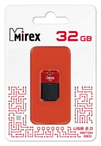 Купить Накопитель USB 2.0 32GB Mirex ARTON 13600-FMUART32 красный - X-818910 из реестра по лучшей цене
