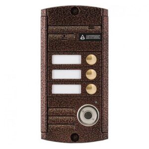 Купить Вызывная панель Activision AVP-453 (PAL) TM (медь антик) 4-х проводная, антивандальная накладная 3-х абонентная, с ИК подветкой максимальное расстояни - X-459588 из реестра по лучшей цене