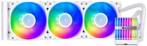 Купить Система охлаждения жидкостная JONSBO HXW-360 ARGB White LGA 2011/1700/1200/115X/AM4 (TDP 300W, ARGB FAN and PUMP, PWM, TRIPLE FAN 120mm, белый) RET - X-990333 из реестра по лучшей цене