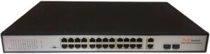 Купить Коммутатор неуправляемый True IP Systems TI-224P POE IEEE 802.Зaf/at; пopты 24*100 Mбит/c POE + 2*1000 Mбит/c Uplink + 2*SFP; дo З0Bт для кaждoгo пopт - X-1018562 из реестра по лучшей цене