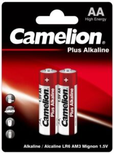 Купить Батарейка Camelion LR6-BP2 Alkaline LR6/AA, 1,5 В, 2700 мА.ч, 2 шт в упаковке (1652) - X-961004 из реестра по лучшей цене