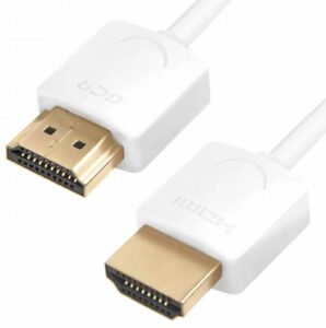 Купить Кабель интерфейсный HDMI-HDMI GCR GCR-51483 SLIM 2.0m, 2.0, белый, OD3.8mm, HDR 4:2:0, Ultra HD, 4K 60 fps 60Hz, 3D, AUDIO, 18.0 Гбит/с, 32/32 AWG - X-783774 из реестра по лучшей цене